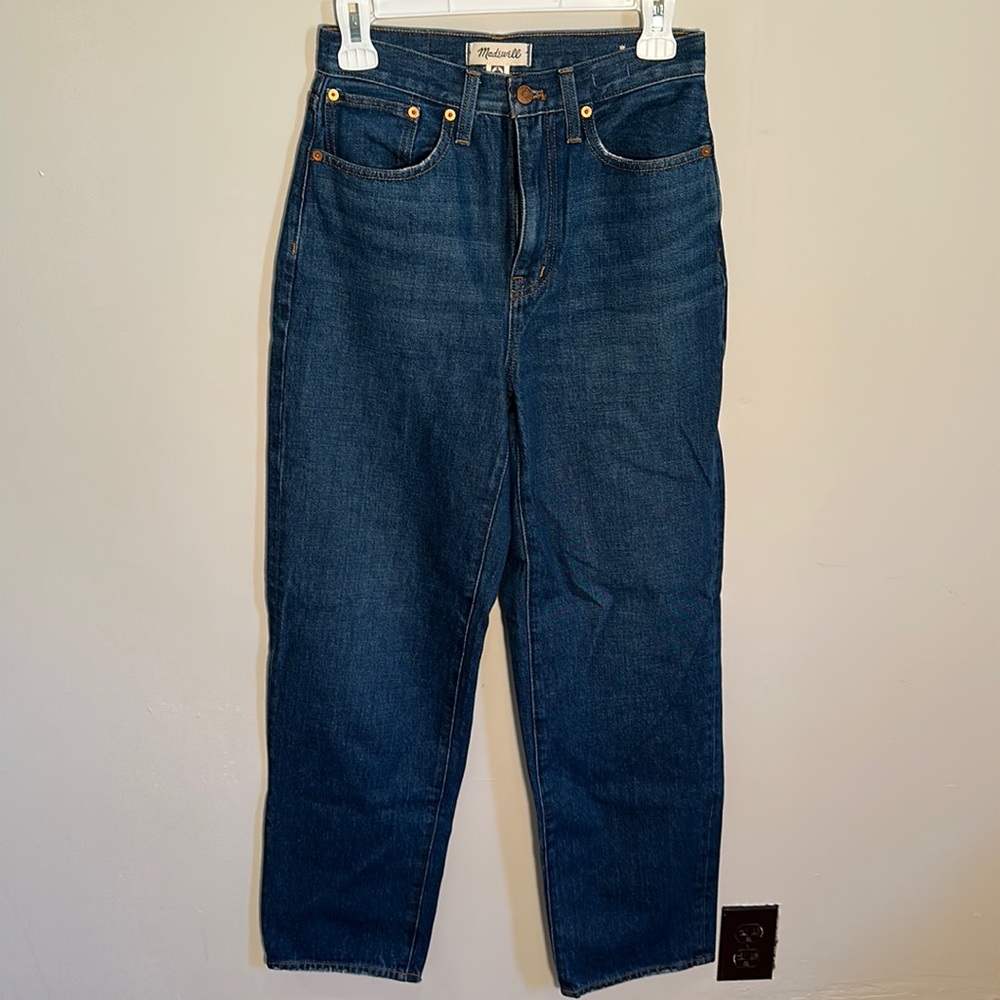 Madewell Baggy Straight Jeans